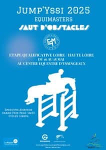affiche 2025 du JumpYssi , concours de sauts d'obstacles à Yssingeaux (43)